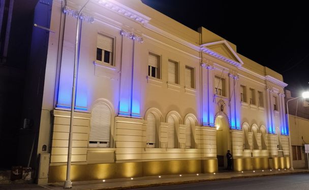 Fachada de la Dirección General de Policía Científica de Entre Ríos